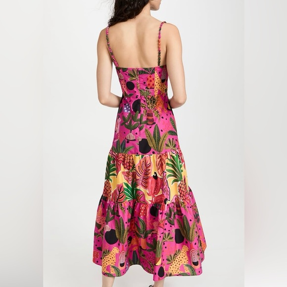 FARM Rio Pop Leopards Mixed Dress - Picture 2 of 10